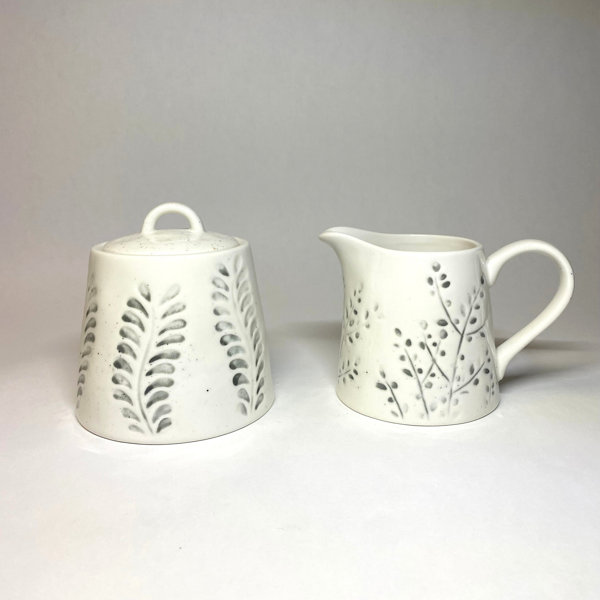 Red Vanilla Hudson Valley Night Sugar And Creamer Set Wayfair